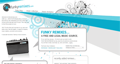 Desktop Screenshot of funkyremixes.com